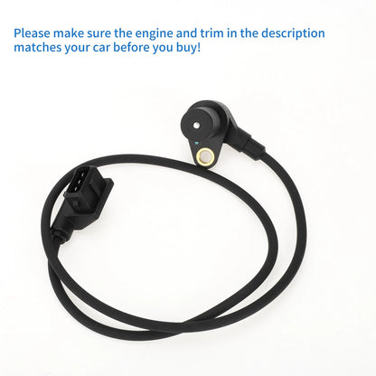 Crankshaft Position Sensor 1 Pc Black for BMW E36 318i (1990-1993)