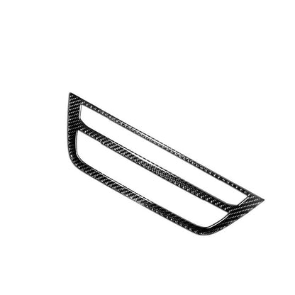 Carbon Fiber Car Stereo CD Panel Outlet Vent Cover Trim Fit For BMW X3 X4 G01
