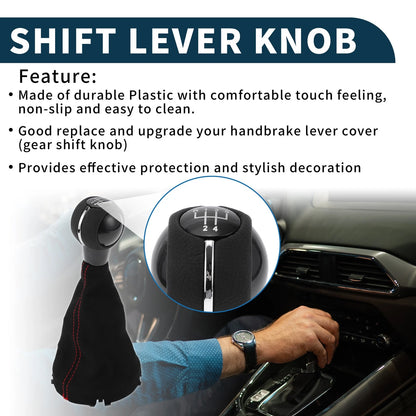 5 Speed Manual Gear Shift Knob w/ Cover for Mini Cooper F55 F56 (2014-2023)