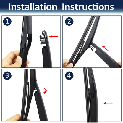 280mm Rear Wiper Blade Arm Set for Kia Sorento (2010-2014)
