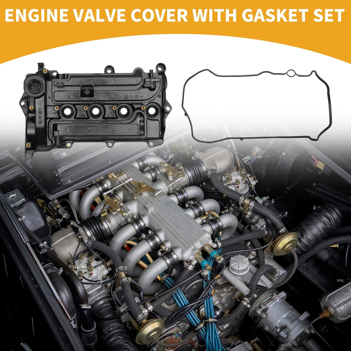 Engine Valve Cover Gasket for Honda Accord (2018-2024) 1 Set