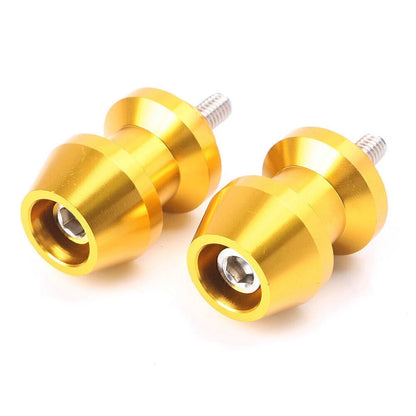 2 x 6MM Swingarm Sliders for Yamaha R1 YZF-R1 R6 YZF-R6 (1998-2013) Gold