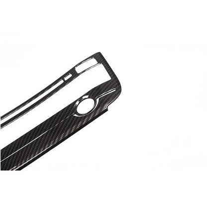 Carbon Style AC Buttons Mode Console Panel Cover Trim fits Jaguar F-pace XE XF