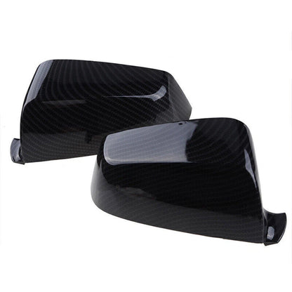 2 x Carbon Fiber Mirror Covers for BMW E60 E61 E63 E64 (2008-2012)