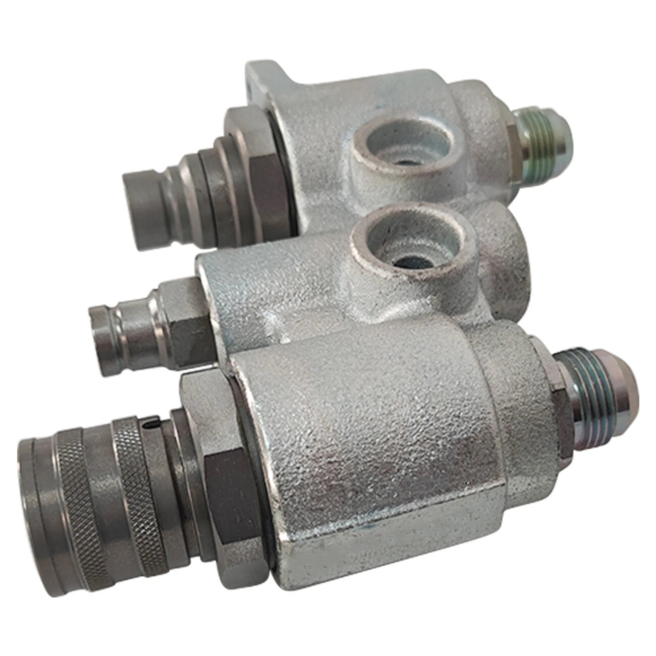 Hydraulic Block Quick Coupler for Bobcat 6678076 (Fits Various Models)