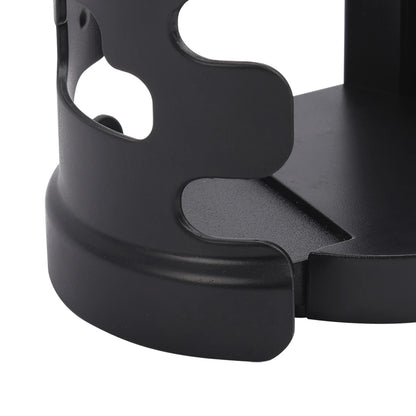 Adjustable Motorcycle Handlebar Drink Cup Holder Mount for ATV Bike Black