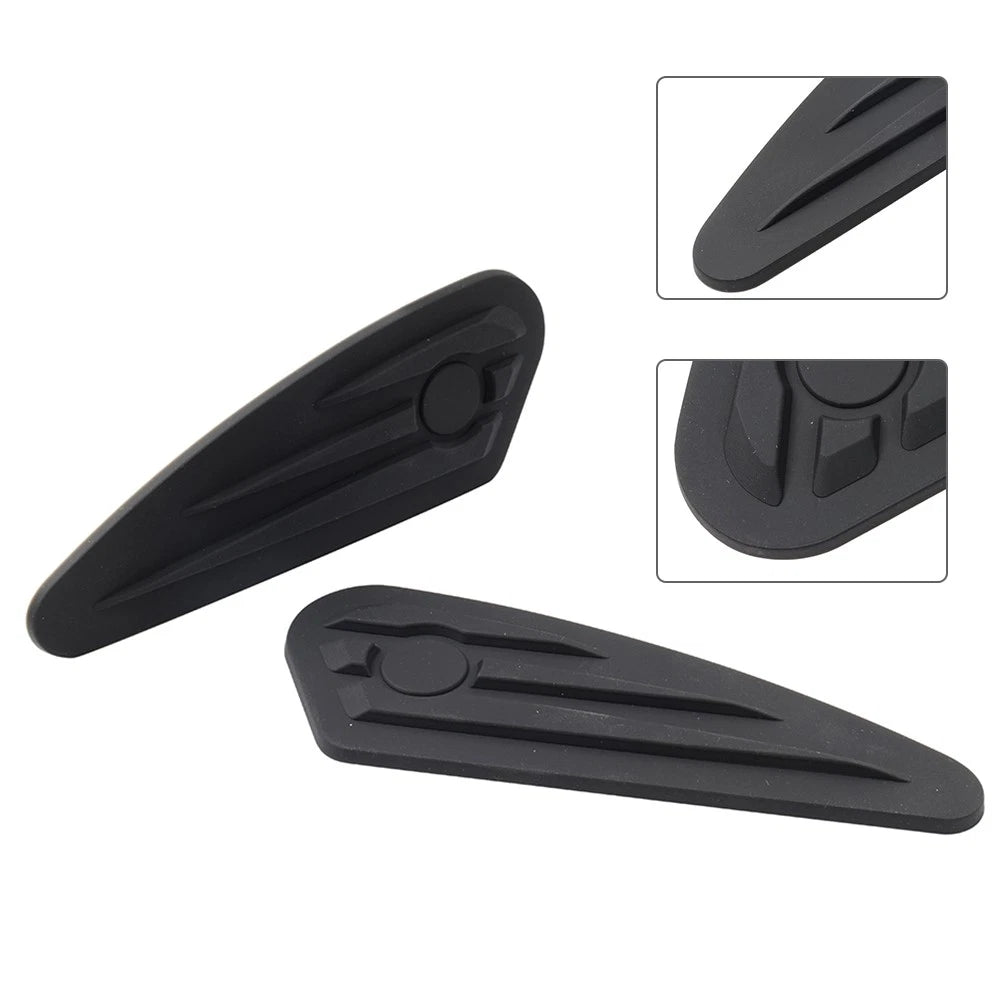 2 x Universal Motorcycle Decals Tank Traction Pad for Fuel Gas Knee Protection