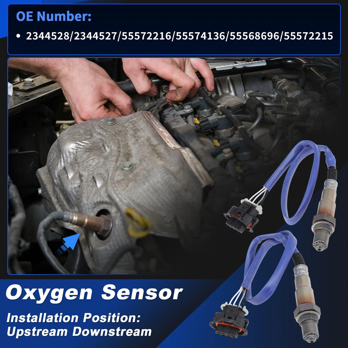 Upstream Downstream Oxygen Sensor for Chevrolet Cruze 1.8L (2011-2015)