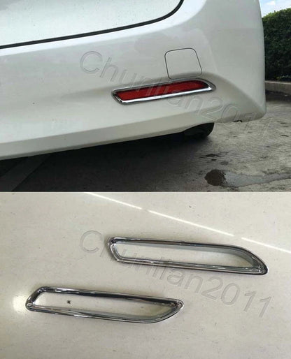 Chrome Rear Fog Light Cover Trim for Toyota ALPHARD 2 x (2015-2020)