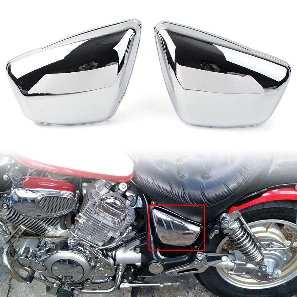 Yamaha XV 700 750 1000 1100 Virago Left Right Side Panel Covers (1984-UP)