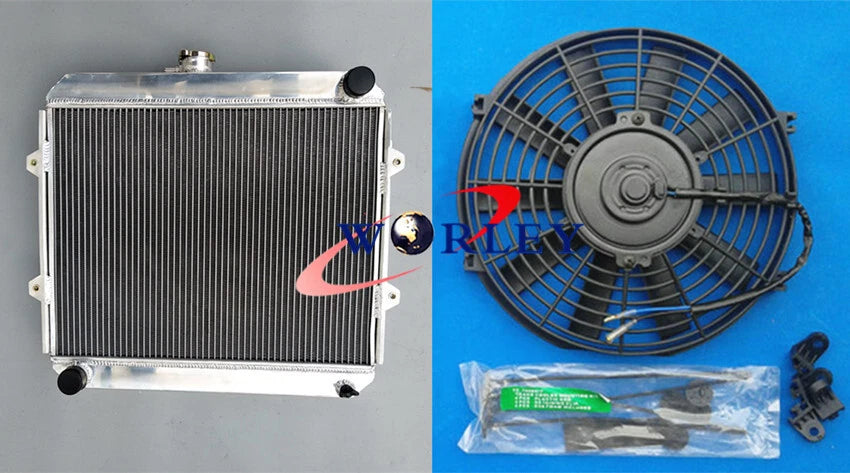 Aluminum Radiator Shroud Fan for HILUX RN85 RN90 22R 2.0L Petrol (88-97)