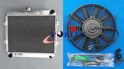 Aluminum Radiator Shroud Fan for HILUX RN85 RN90 22R 2.0L Petrol (88-97)