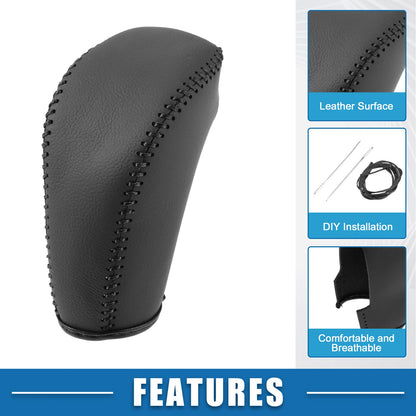 Auto Gear Shifting Knob Cover for Hyundai IX25 (2016-2017) Black Trim