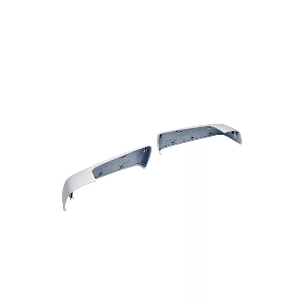 Top Half Mirror Cover Caps for 2019-2024 Chevy Silverado/GMC Sierra 1500 White