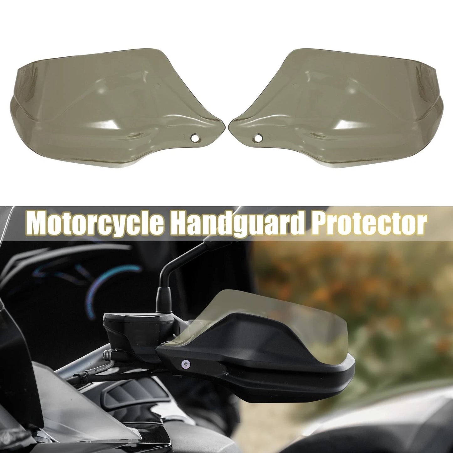 Handguard Protector for BMW R1250GS Windshield Guard Brown