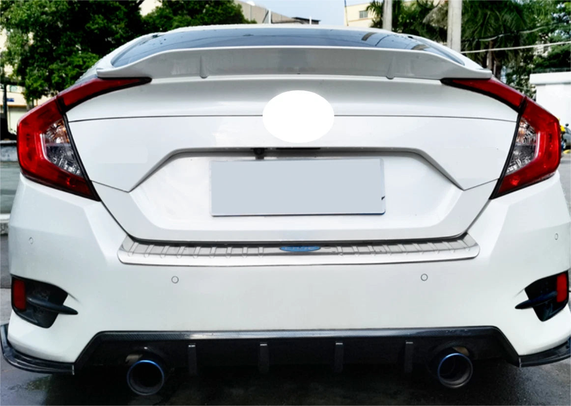 Ducktail Rear Spoiler Wing for 2016-2021 Honda Civic Sedan - Unpainted