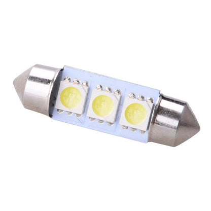 10PC Ice Blue LED Interior Light Bulbs Kit for Car Trunk Dome License Plate