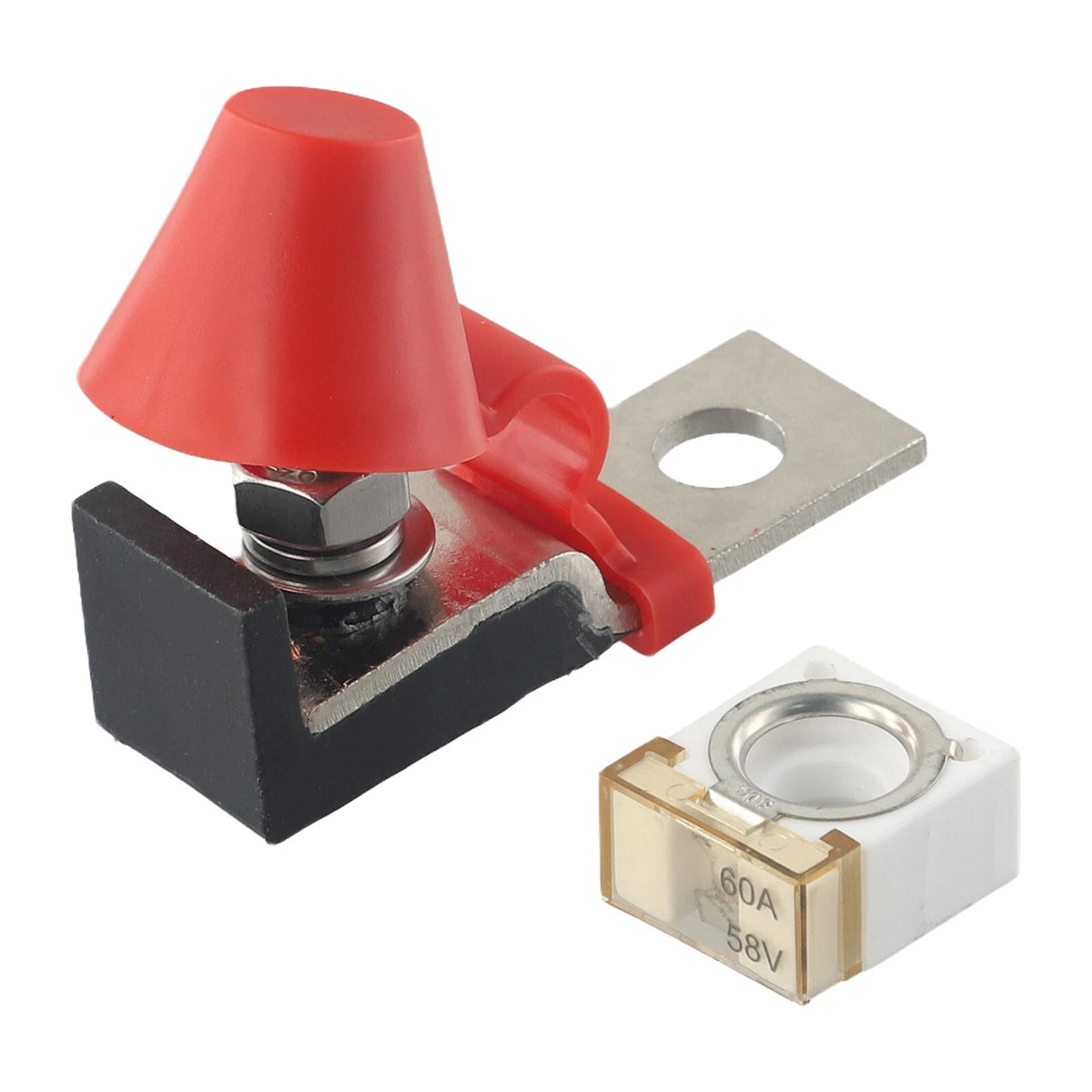 Terminal Mount MRBF Fuse Holder 300A 75in for Automotives M8