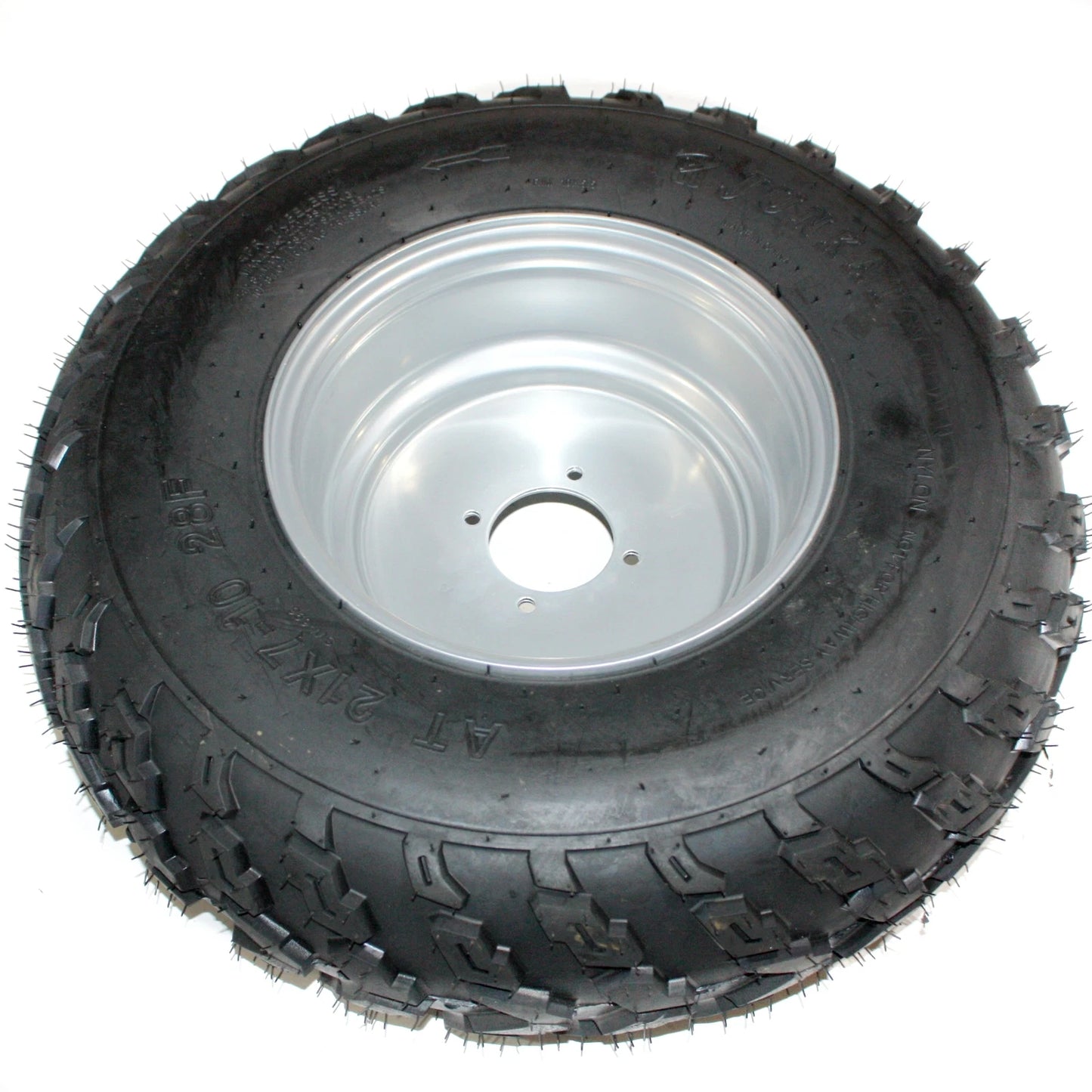 21x7-10 Front Wheel Rim Tire for 200cc 250cc Quad Dirt Bike ATV Buggy