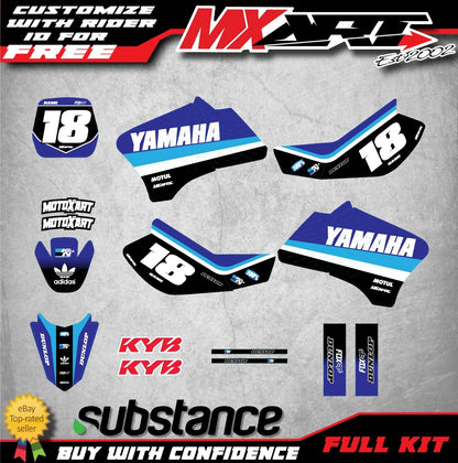 Custom Graphic Kit STANCE STYLE Decals for Yamaha TTR 90 (2000-2006)