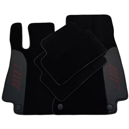 Black Floor Mats for Mercedes Benz SLC-Class R172 (2016-2023)