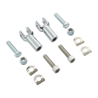 Passenger Foot Peg Support Mount Holder Clevis Kit for Harley Softail (2000-2006)