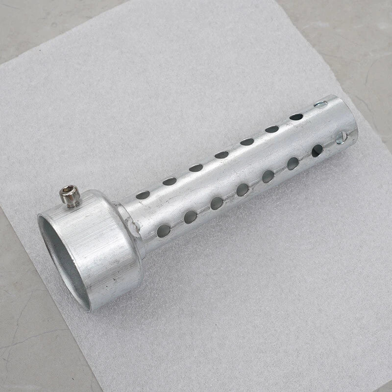 45mm Silver Universal Motorcycle Exhaust Can DB Killer Silencer Muffler for Bikes