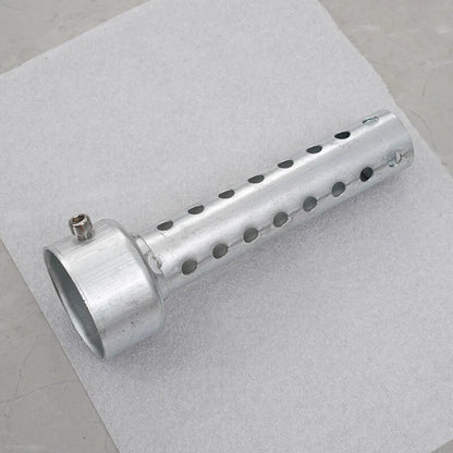 45mm Silver Universal Motorcycle Exhaust Can DB Killer Silencer Muffler for Bikes