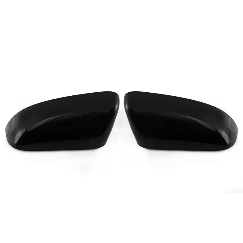Gloss Black Left & Right Door Side Mirror Covers for Ford Explorer (2016-2019) 2x