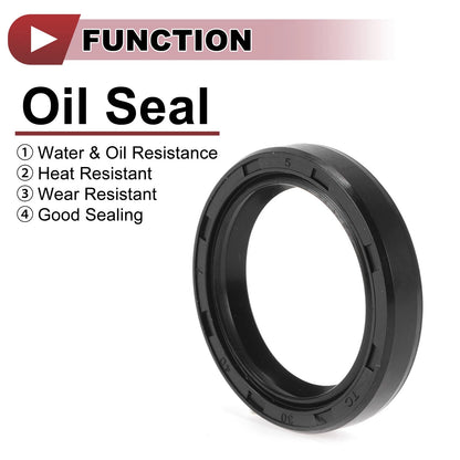 Rotary Shaft Seal 30x40x7mm 5 Pcs Oil Seal Nitrile 70 Rubber for MakeModel