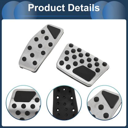 Automatic Footrest Pedals Cover Set for Jeep Compass (2017-2023)