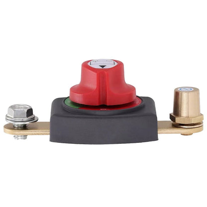 1pc Battery Disconnect Isolator Cut Off Switch for Car 12-48V (All Years)