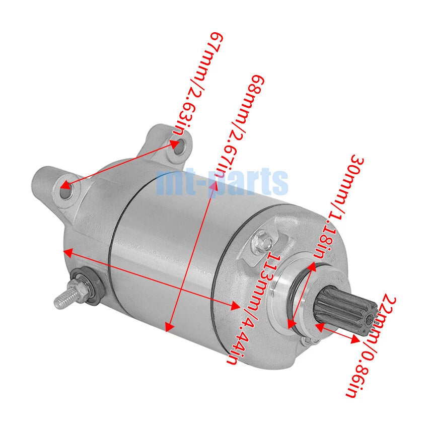 Starter for Kazuma ATV Jaguar 500 & Stels ATV500 (2000-2005)
