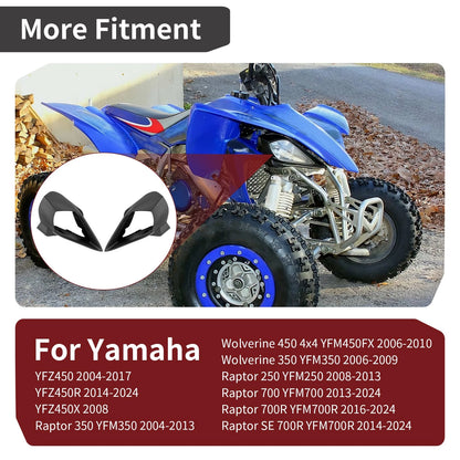 Headlight Cover for Yamaha YFZ 450 Raptor YFM 250/350/700 (2004-2024)