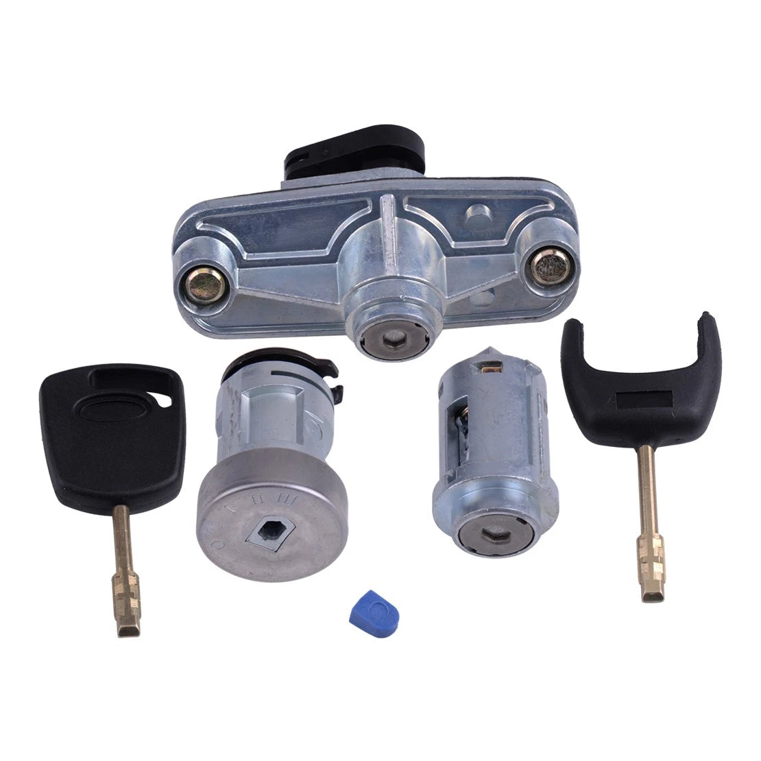 Locking System Ignition Lock Door Lock Set with 2 Keys for Ford Mondeo (2000-2007)