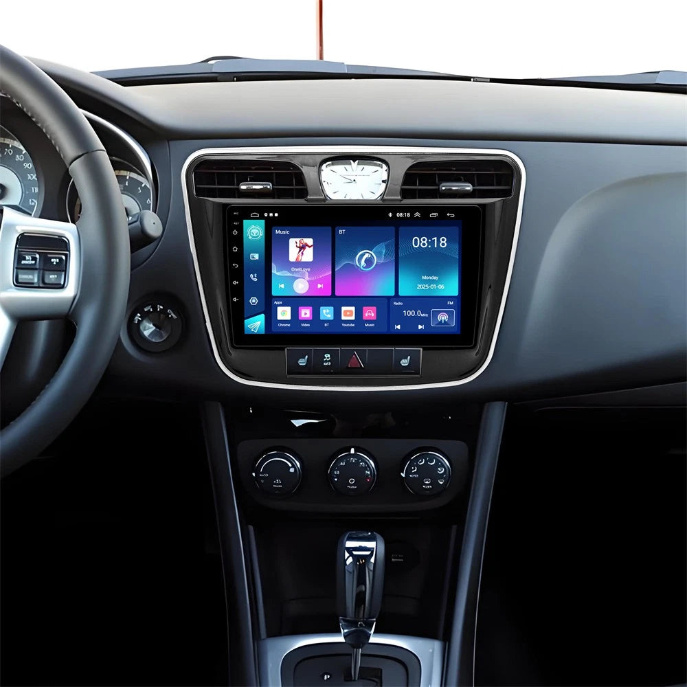 9'' Android GPS Navigation Head Unit for Chrysler 200 (2011-2014)