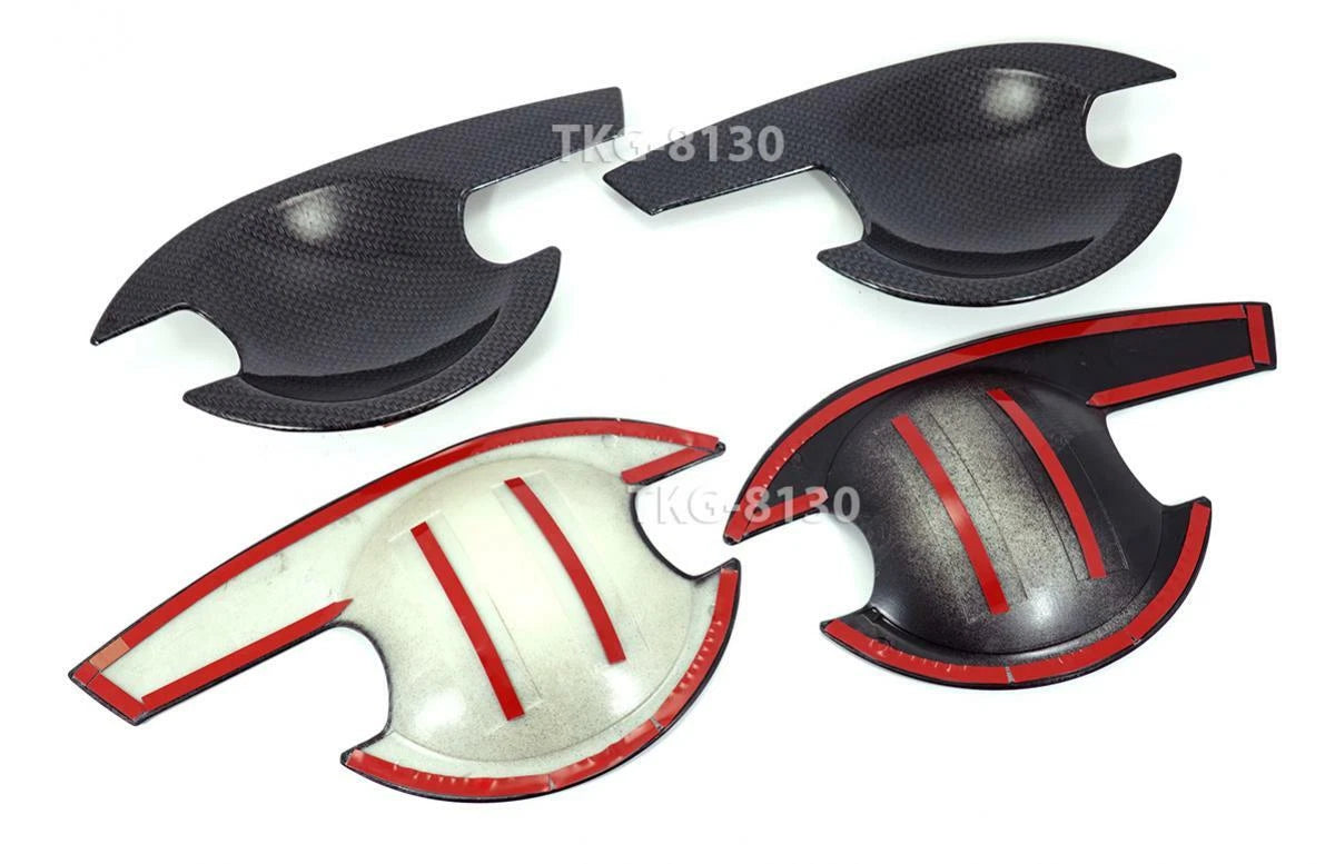 4 x Door Handle Bowl Covers for Nissan Frontier Navara D40 (2005-2013)