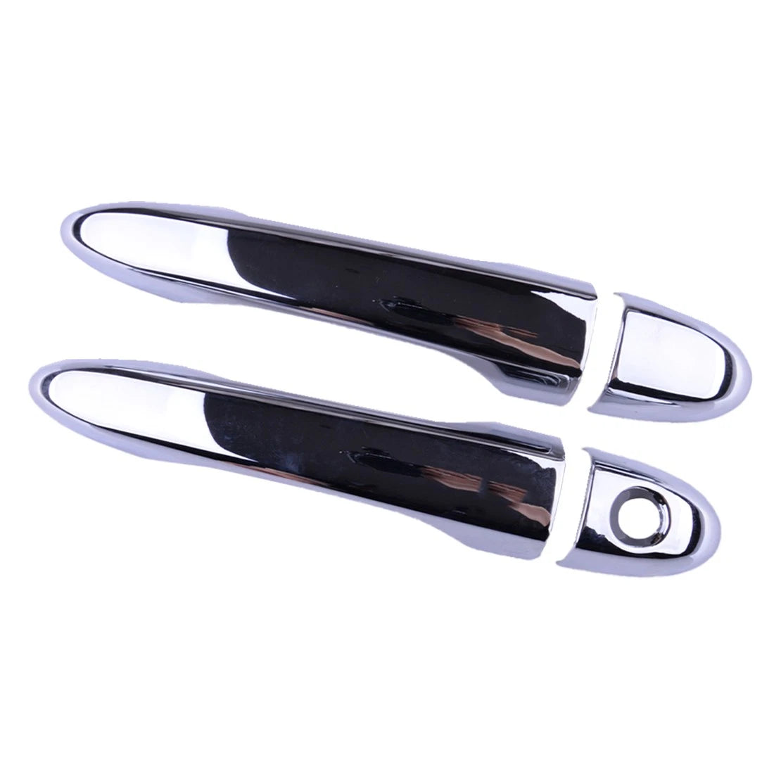Chrome Exterior Door Handle Cover Trim Cap for Fiat 500X (2016-2023)