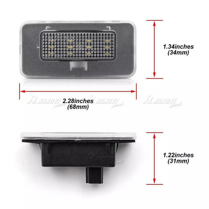 SMD LED License Plate Light for Tesla Model X / Model S