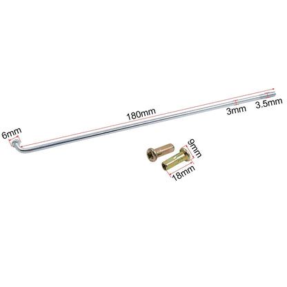 Rim Wheel Plated Spoke / 180mm / Spoke for Motorcycle