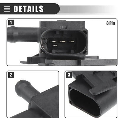 Exhaust Pressure Sensor for BMW 1 Series E81 2006-2011 (2006-2011)