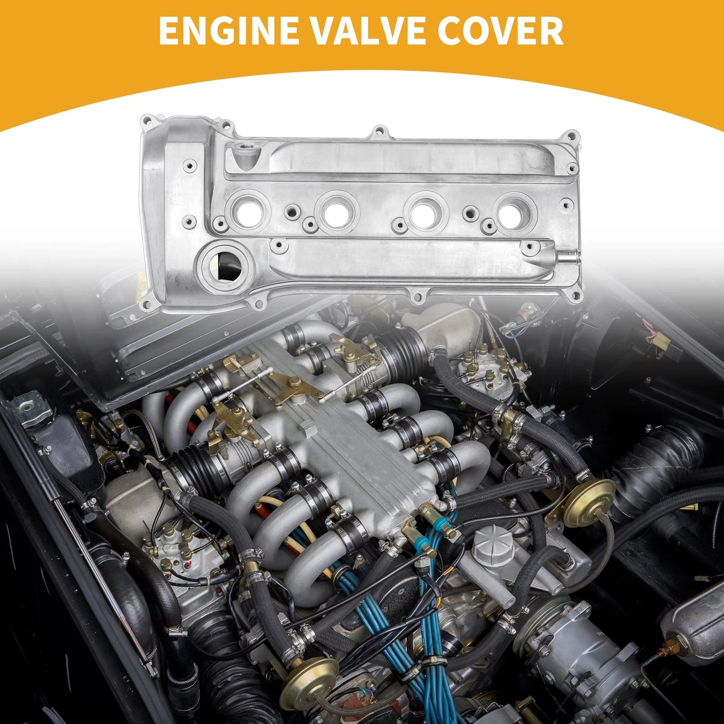 Front Engine Valve Cover 1 x for Toyota Camry 2.4L (2002–2011)