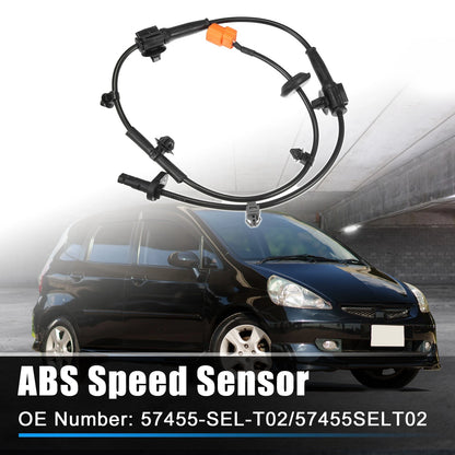 Front Left ABS Wheel Speed Sensor for Honda Jazz MK II (2002-2008)