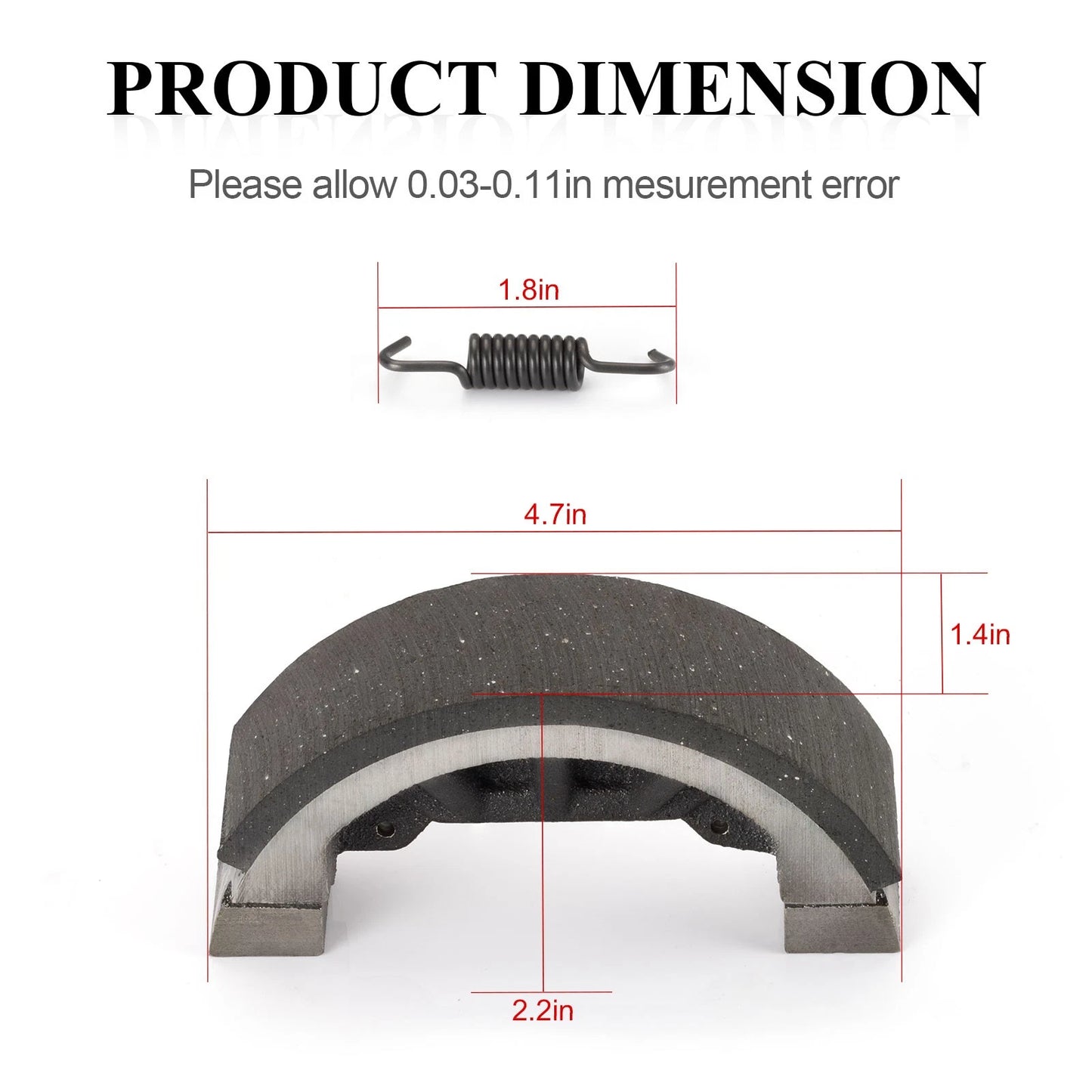 Brake Shoes & Gasket Kit for John Deere 750/770/790/3005