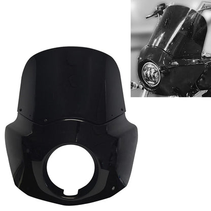 1PC 11" Headlight Fairing w/ Black Windshield for Harley Sportster 883 (11-22)