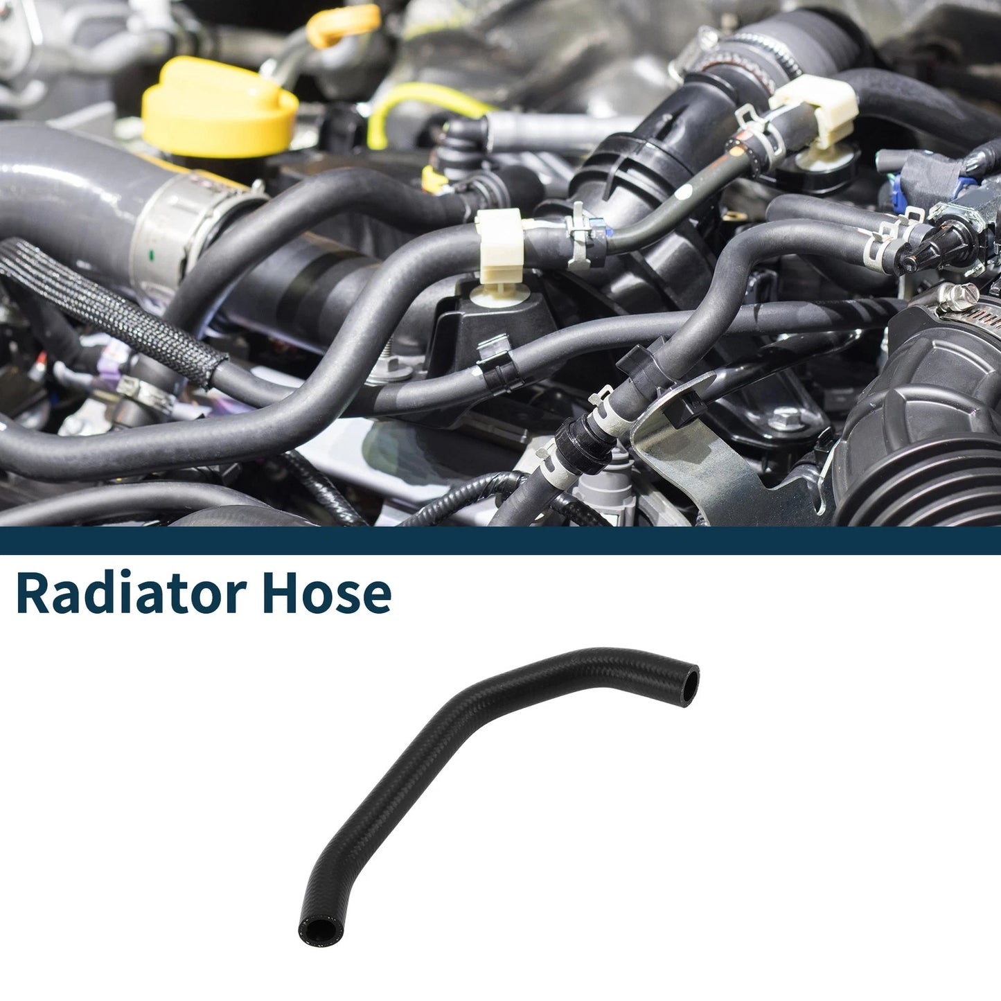 Radiator Hose for Porsche Cayenne Rubber Coolant Pipe (2006-2009)