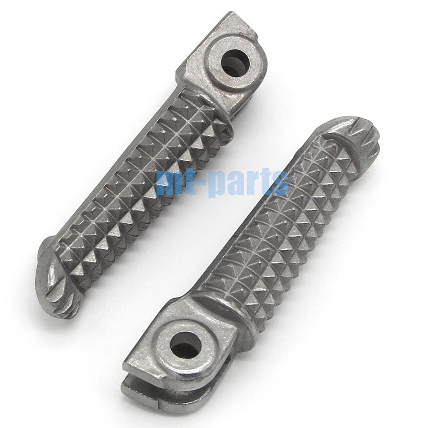 Silver Front Footrest Pegs for Yamaha YZF R6S YZF600 (2003-2009)