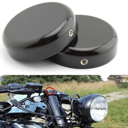 Upper Fork Stem Nut Cap Cover for Harley XL1200X (2016-2022) Black