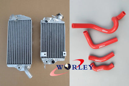 Aluminum Radiator & Hose for Kawasaki KLX650 (1993-1996)