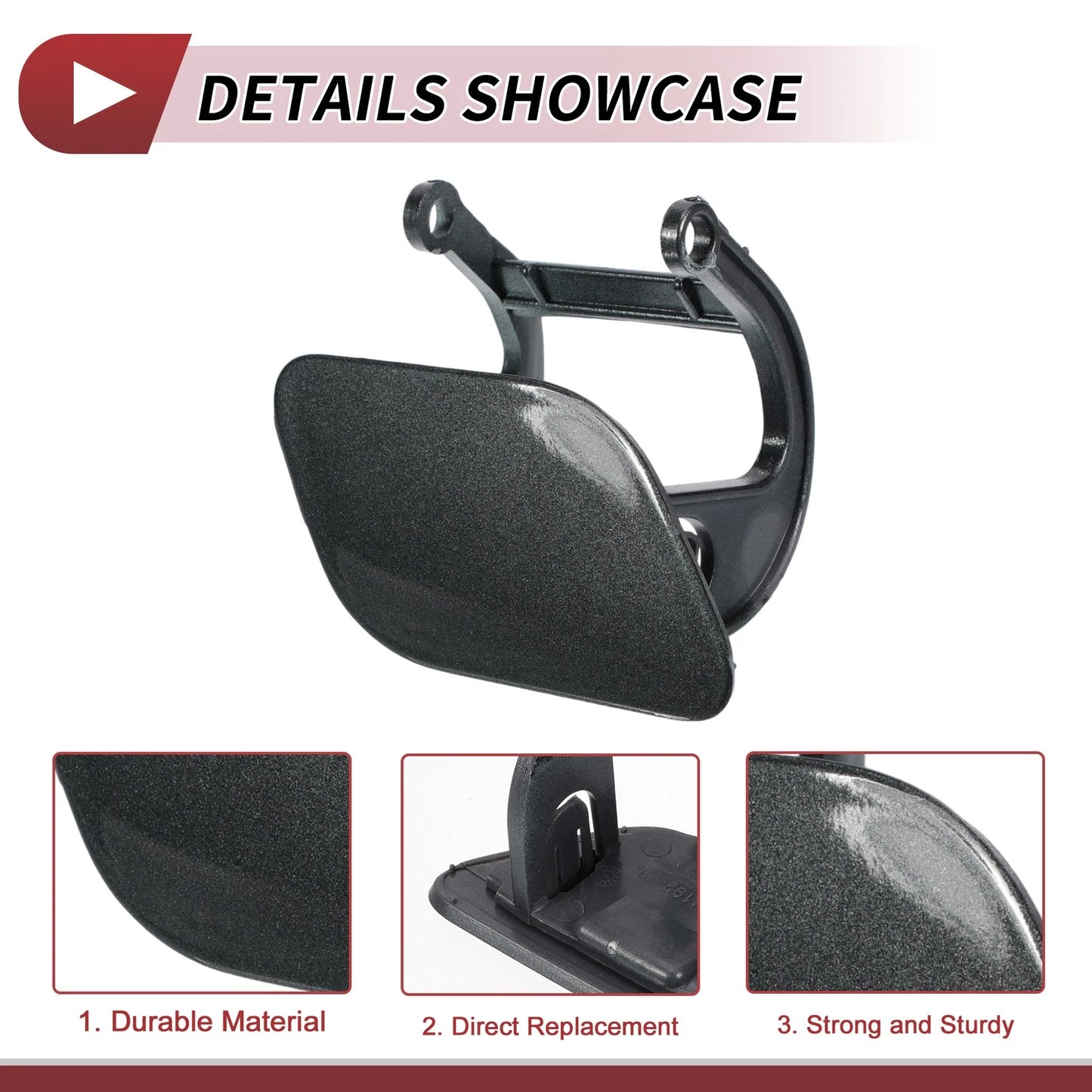 Washer Nozzle Cover for BMW 740i (2011-2015) Gray